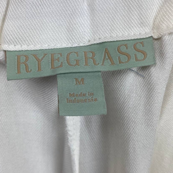 New Ryegrass Women Plus Cream Pull-on Elastic Waist Lightweight Jogger Pants 1X - Picture 5 of 5